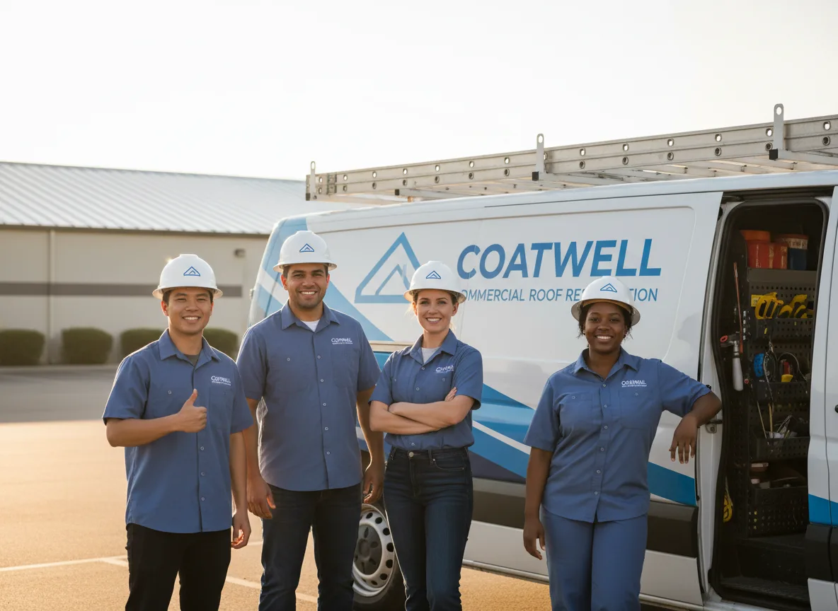 Commercial roof coating company in Benld, IL
